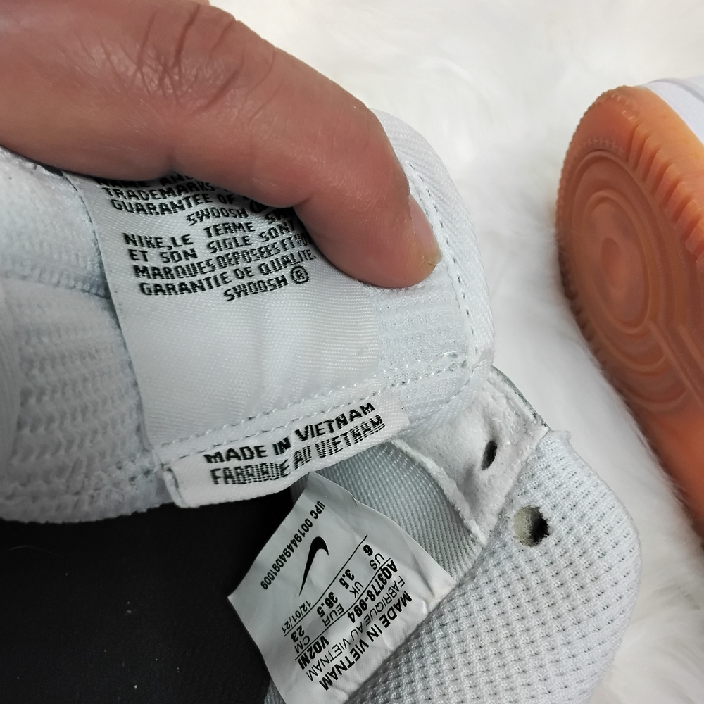 Nike White and Tan Sneakers - Picture 10 of 16